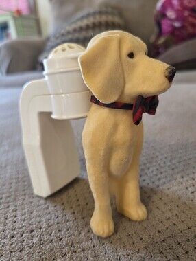 Bath & Body Works Wallflowers Plug-In, Yellow Labrador Lab Retriever Dog Bow Tie